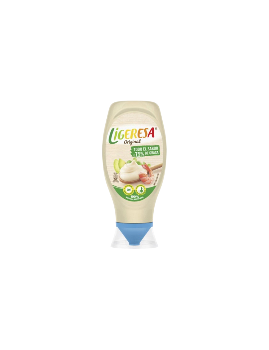 SALSA FINA LIGERESA BOCABAJO B/430 ML