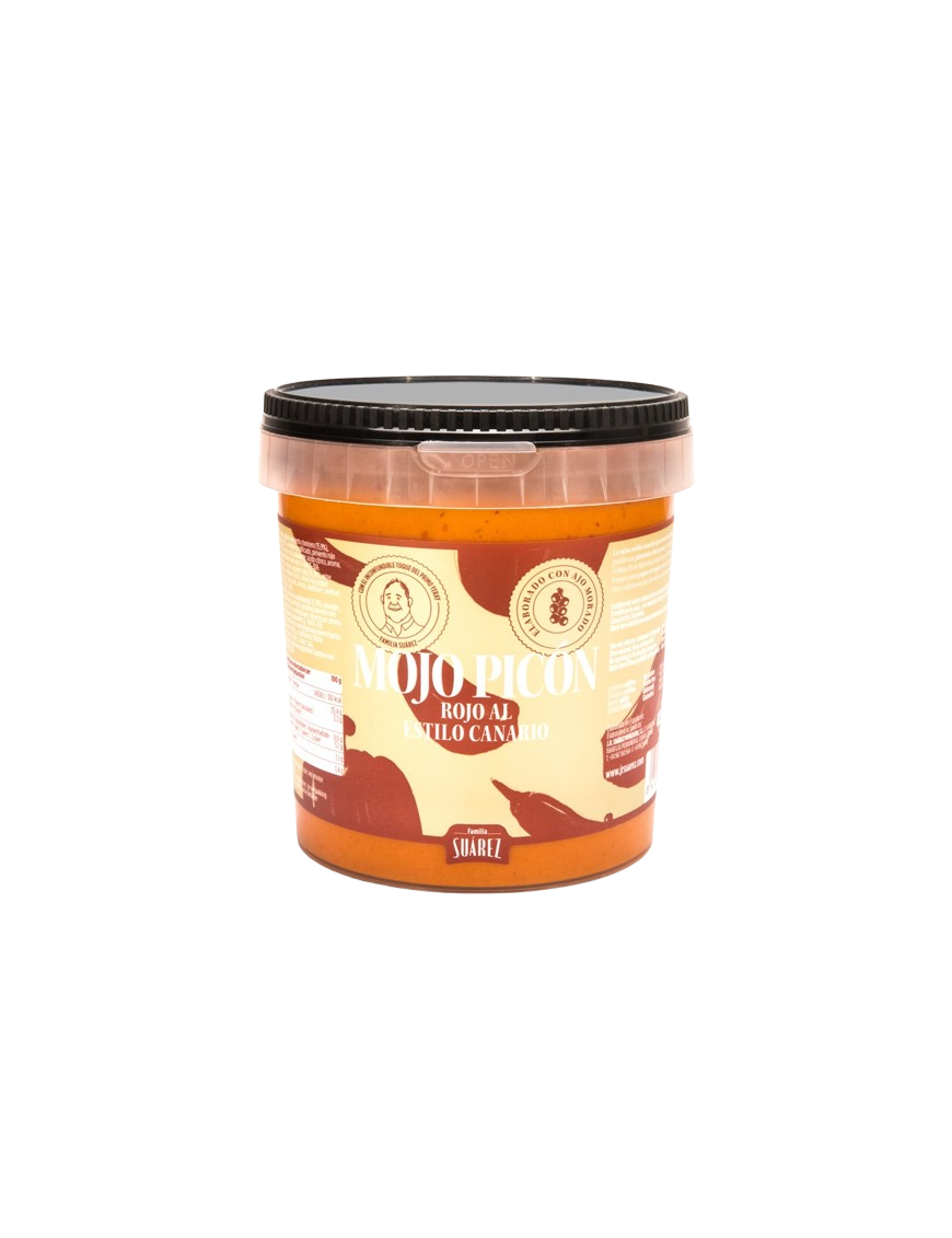 SALSA MOJO PICON ROJO CANARIO JR CUBO 850 GR