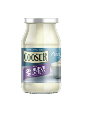 SALSA SIN (HUEVO/LACTOSA/GLUTEN) COOSUR T/C 450 ML