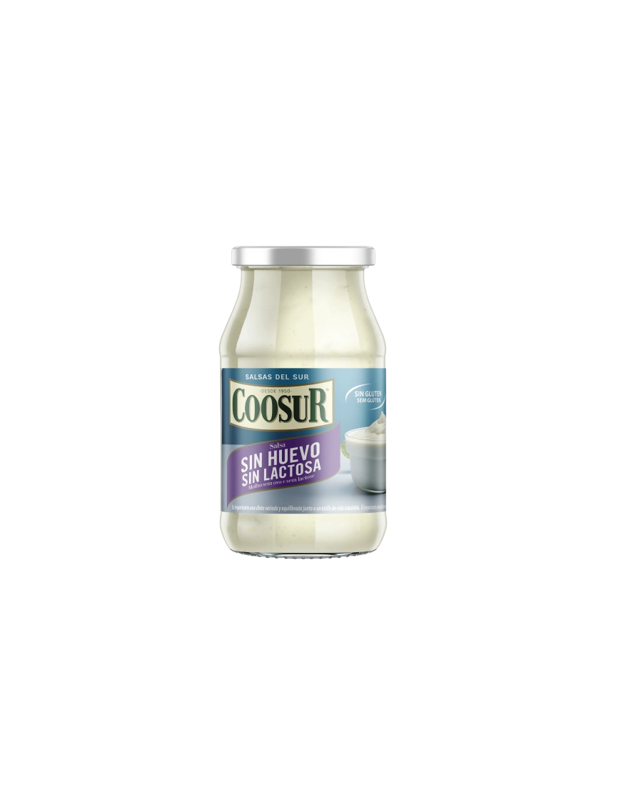 SALSA SIN (HUEVO/LACTOSA/GLUTEN) COOSUR T/C 450 ML
