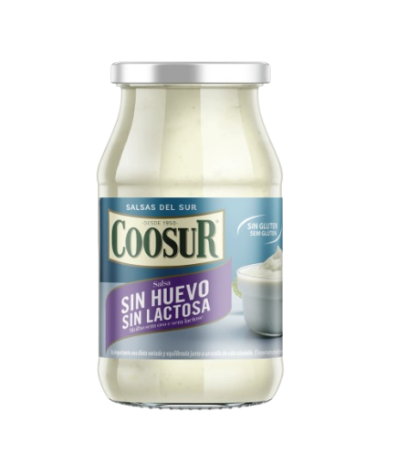 SALSA SIN (HUEVO/LACTOSA/GLUTEN) COOSUR T/C 450 ML
