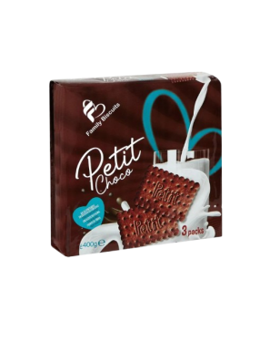 GALLETA FAMILY BISCUITS PETIT CHOCO P/380 GR