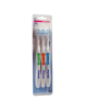 CEPILLO DENTAL PIERROT COLOR MEDIO PACK-3 UD