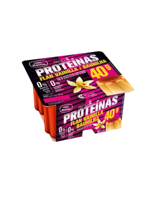 POSTRES REINA FLAN DE VAINILLA PROTEINA PACK-4 UD
