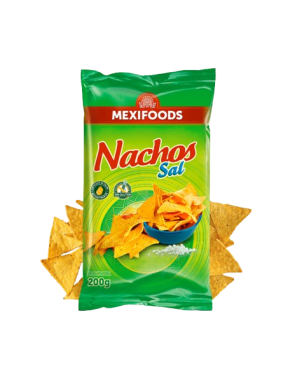 NACHOS SAL MEXIFOODS P/200 GR
