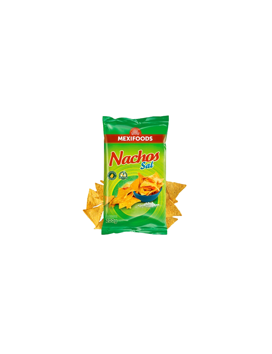 NACHOS SAL MEXIFOODS P/200 GR