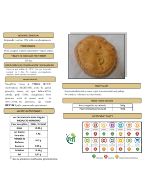 EMPANADA CAMPELO POLLO-CHAMPI 500 KG