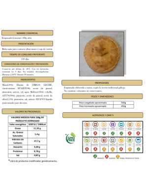 EMPANADA CAMPELO ATUN 500 KG