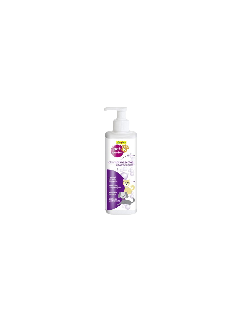 CHAMPU MASCOTAS USO FRECUENTE FLOWER B/400 ML