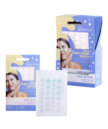 PARCHES IDC FACIALES ANTIGRANOS REPARADORES P/28UD