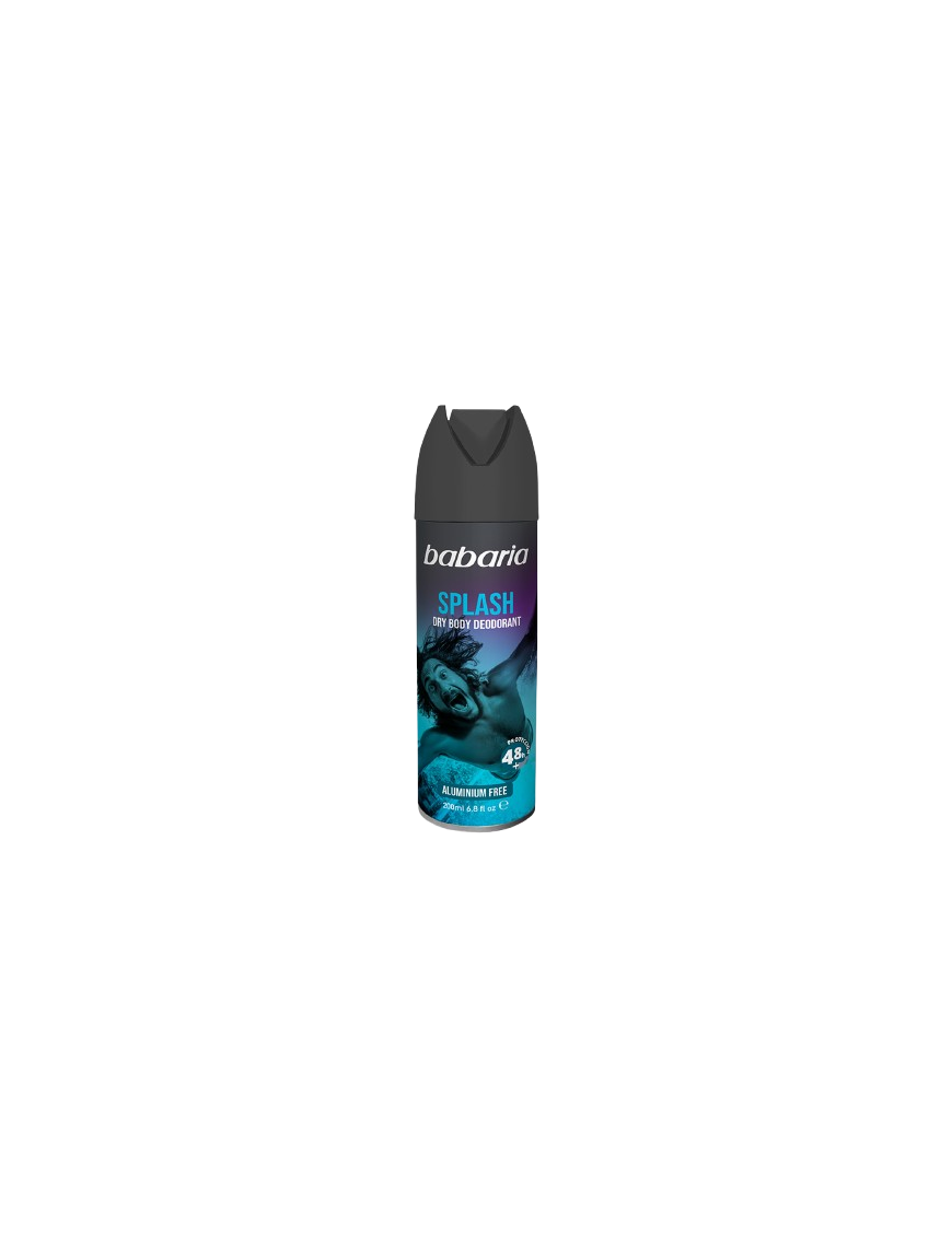DESODORANTE BABARIA MEN SPLASH SP/200 ML