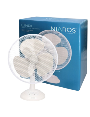 VENTILADOR MESA "GSC" 3 VELOCIDADES/2 POSICION 40W