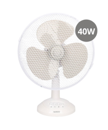 VENTILADOR MESA "GSC" 3 VELOCIDADES/2 POSICION 40W