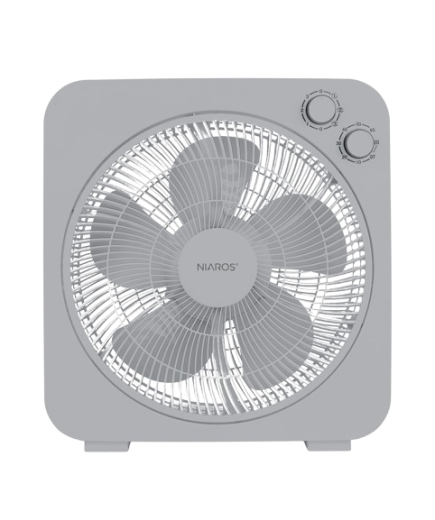 VENTILADOR BOX "GSC" 3 VELOC./2 POSIC./TEMPOR 45W