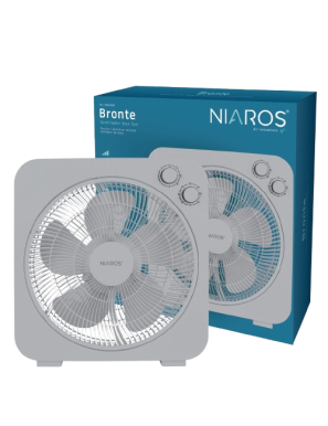VENTILADOR BOX "GSC" 3 VELOC./2 POSIC./TEMPOR 50W