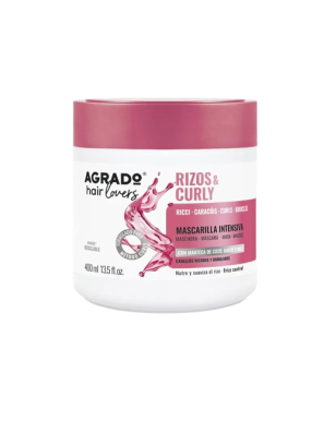 MASCARILLA CAPILAR AGRADO RIZO & CURLY  B/400 ML