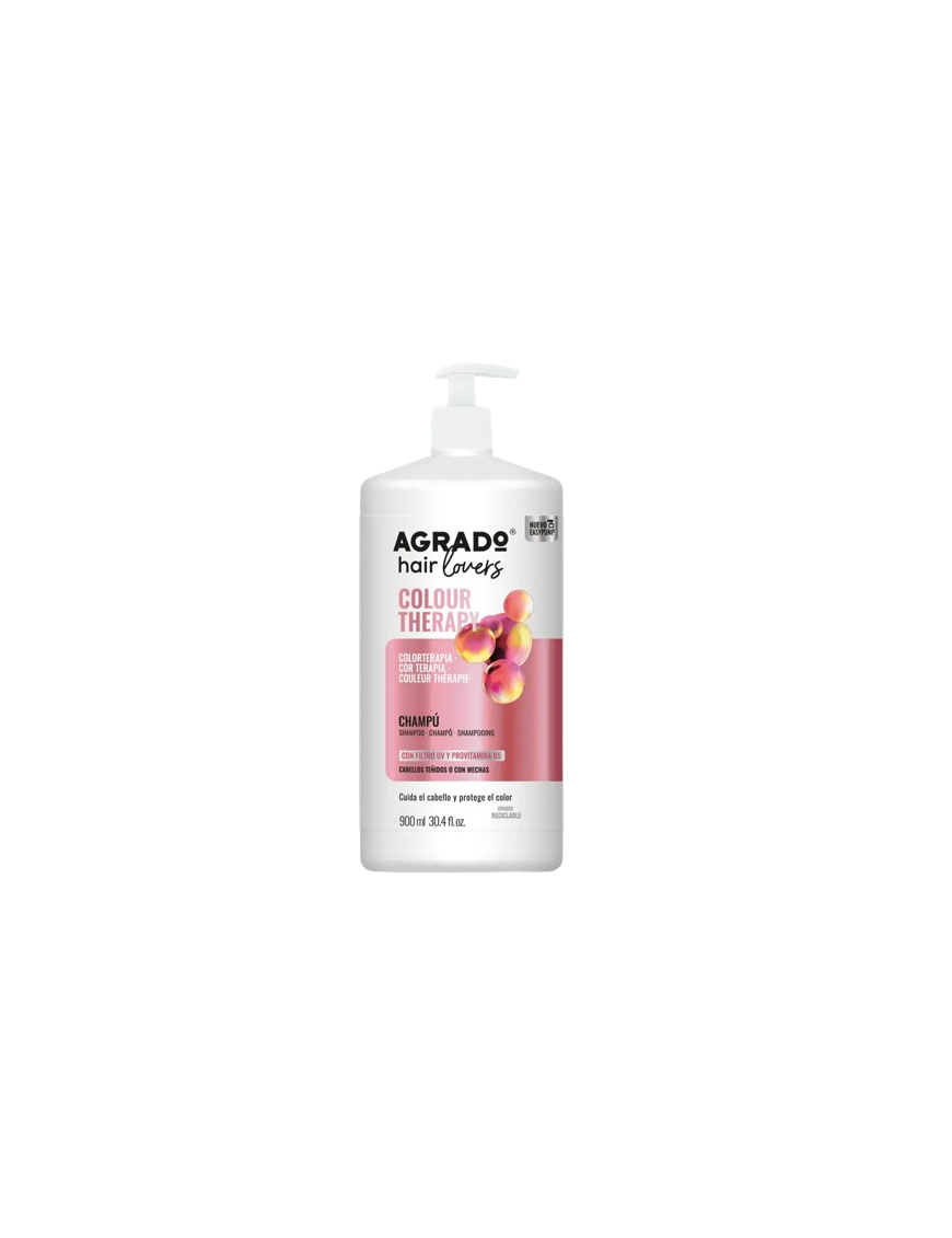 CHAMPU AGRADO COLOUR THERAPY  DOSIFICADOR 900 ML