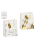 LSA REGALO PINCELLO ORO-PLATA SURTI 32X26X12 UD