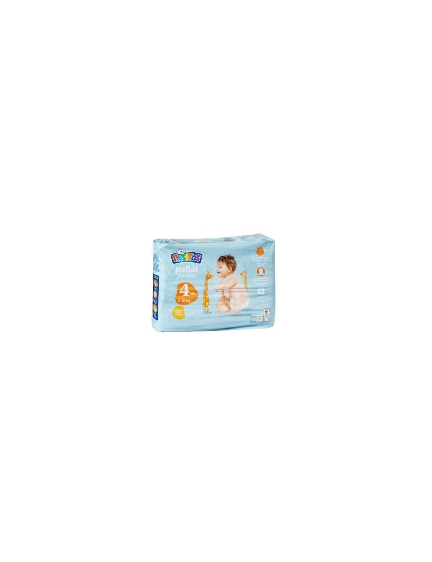 PAÑAL PASITOS T/4 9-15 KG P/50 UD