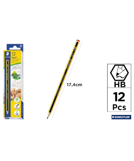 PP LAPIZ STAEDTLER NORIS 120 Nº2 HB UD