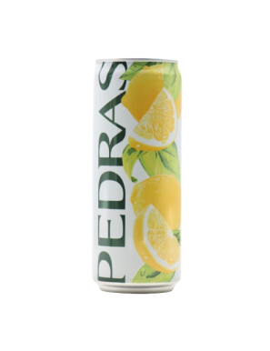 AGUA C/GAS PEDRAS LIMON LATA 330 ML