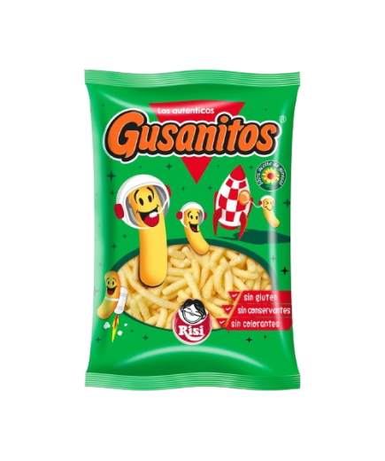 GUSANITOS RISI B/85GR