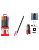 PP ROTULADOR MP PUNTA FINA 0,4 MM COLORES P/12 UD
