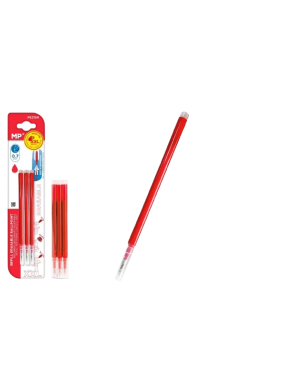 PP BOLIGRAFO MP BORRABLE RECAMBIO ROJO PACK-3 UD