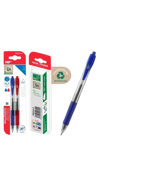 PP BOLIGRAGO MP 0,7 MM AZUL-ROJO PACK-2 UD