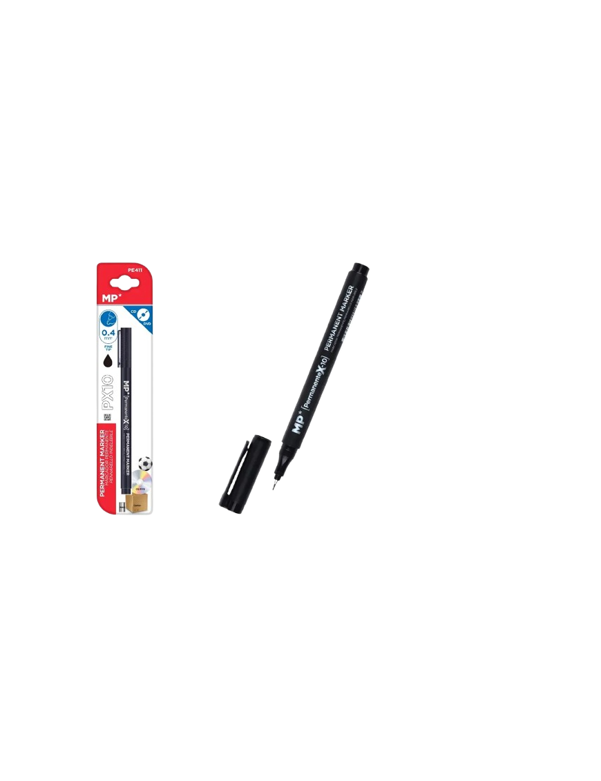PP ROTULADOR MP PERMANENTE NEGRO 0,4 MM UD