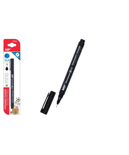 PP ROTULADOR MP PERMANENTE NEGRO 0,4 MM UD
