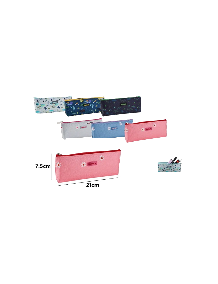 PP ESTUCHE SAMPACK COLOR 1 CREMALLERA  UD