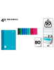 PP CUADERNO CERVANTES 80H 4º PAUTA 2,5  MM UD 