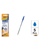 PP BOLIGRAFO BIC CRISTAL AZUL 1 MM PACK-5 UD