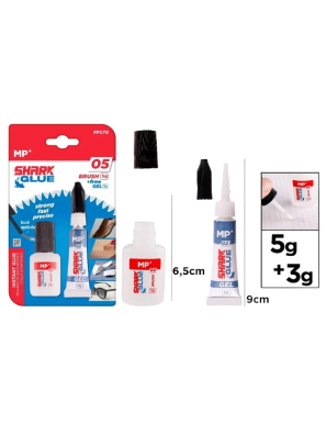 PP PEGAMENTO MP C/PINCEL+ TUBO PACK-2 UD