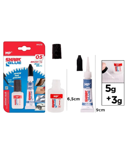 PP PEGAMENTO MP C/PINCEL+ TUBO PACK-2 UD
