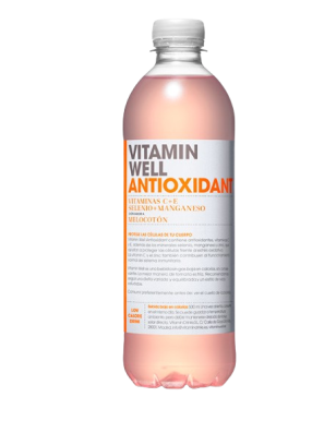 BEBIDA VITAMIN WELL ANTIOXIDANT MELOCOTON B/500ML