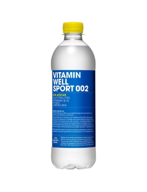 BEBIDA VITAMIN WELL SPORT 002 LIMON/LIMA B/500ML