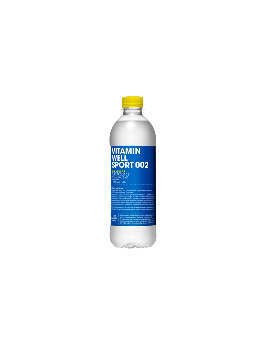 BEBIDA VITAMIN WELL SPORT 002 LIMON/LIMA B/500ML