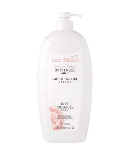 GEL BAÑO BYPHASSE ROSA MOSQUETA DF/2 L