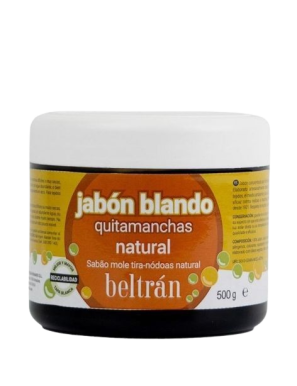 JABON QUITAMANCHAS BELTRAN BLANDO NATURAL B/500GR