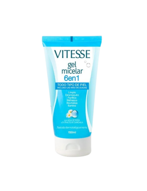 GEL FACIAL VITESSE MICELAR 6EN1 B/150 ML