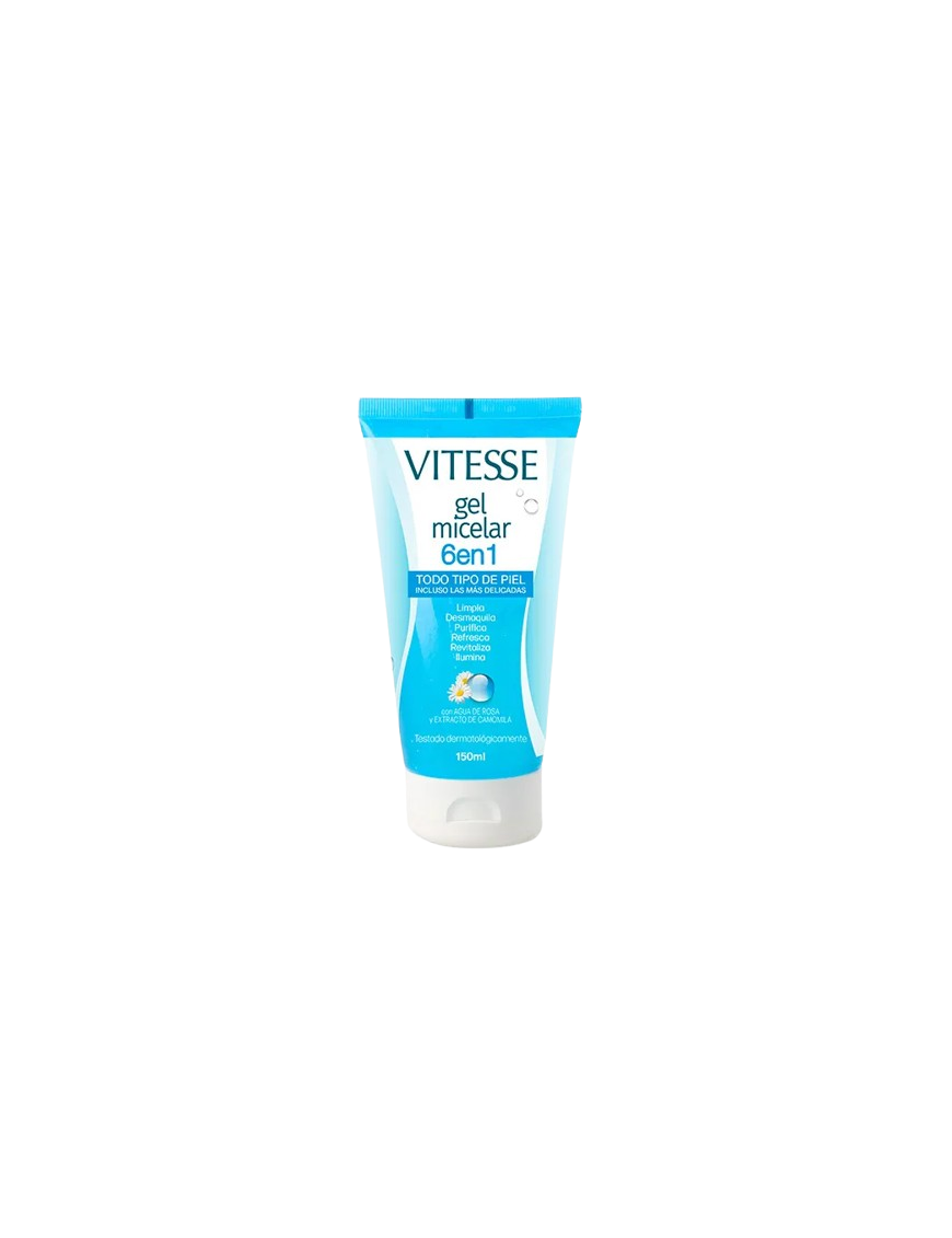 GEL FACIAL VITESSE MICELAR 6EN1 B/150 ML