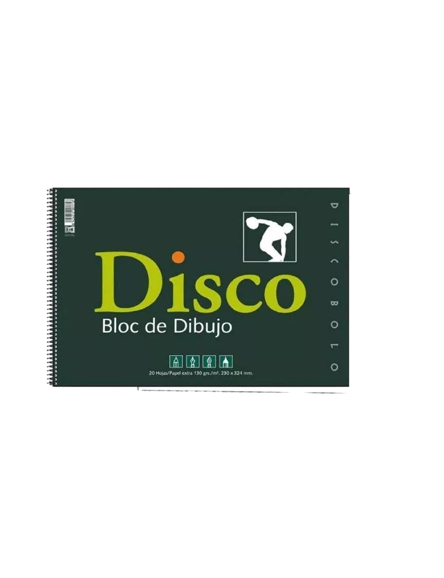 PP BLOC DIBUJO Fº LISO/RECUADRO ESPIRAL 20 HOJAS