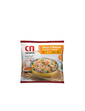 ARROZ 3 DELICIAS TORTILLA CONGELADO NAVARRA B/450G