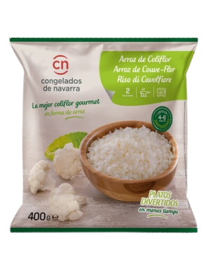 ARROZ DE COLIFLOR CONGELADO C.NAVARRA B/400 GR