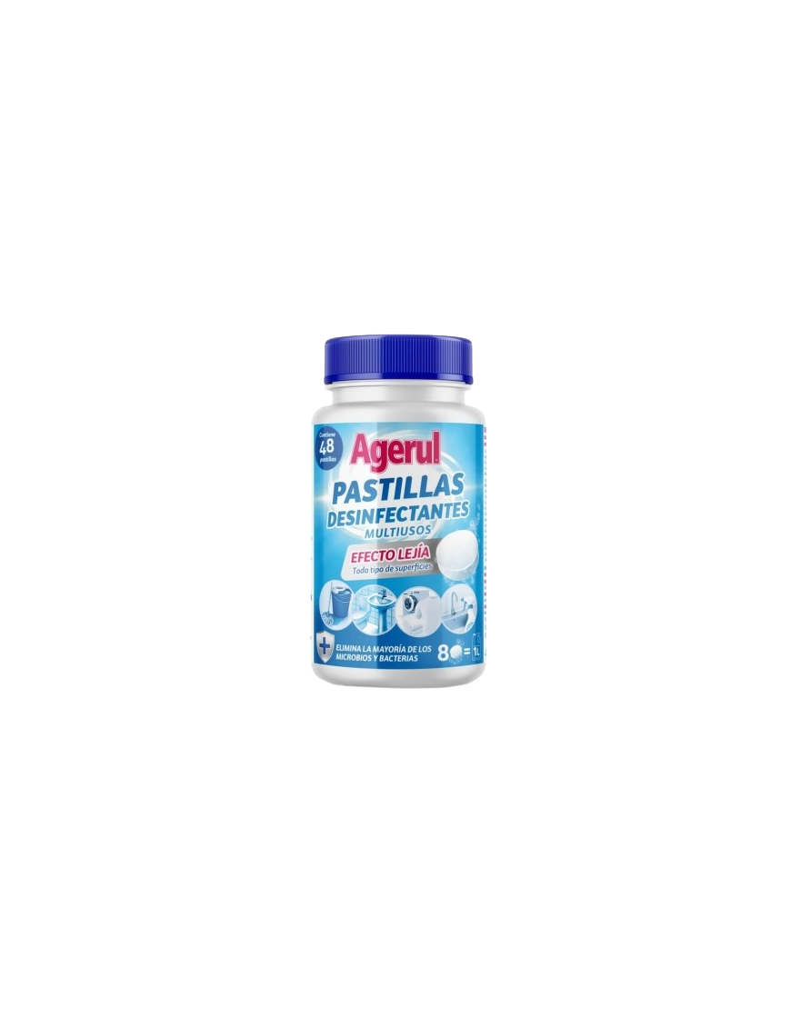 LIMPIADOR MULTIUSO AGERUL DESIFECTANTE 48 PASTILLA