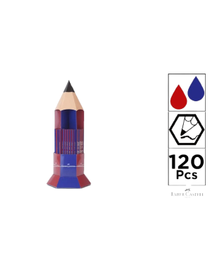PP LAPIZ FABER-CASTELL ROJO-AZUL UD