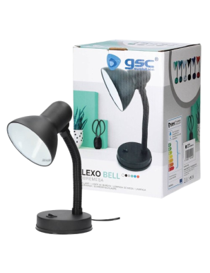 FLEXO LAMPARA SOBREMESA NEGRO RF/1900414