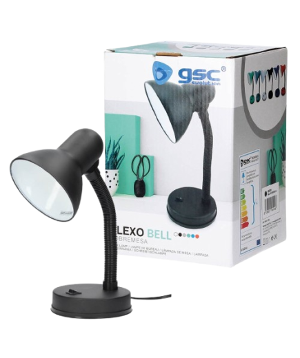 FLEXO LAMPARA SOBREMESA NEGRO RF/1900414